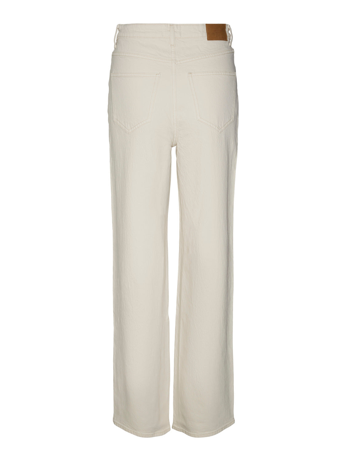 VMTESSA wide Jeans - Ecru
